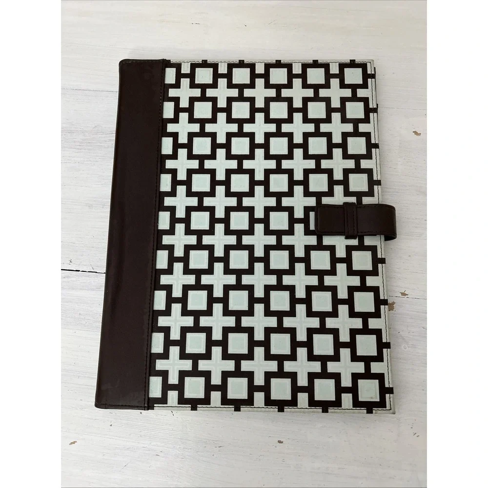 Jonathan Adler For Barnes and Noble Blue Writing Folio Standard Notepad 1721